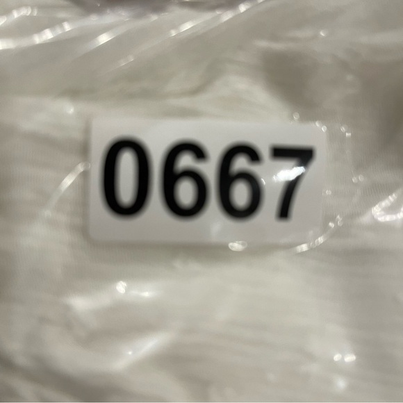 Chico’s Swiss Dot Button Up Shirt Women’s Large (2) White Lace Embroidered Modal - Picture 11 of 11